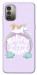 Чохол Believe in your dreams unicorn для Nokia G11