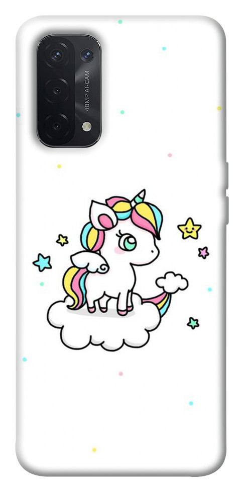 

Чохол Єдиноріг на хмарі для Oppo A74 5G 1523518