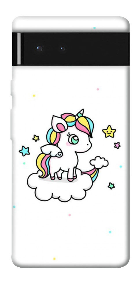 

Чехол Единорог на облаке для Google Pixel 6 1523541