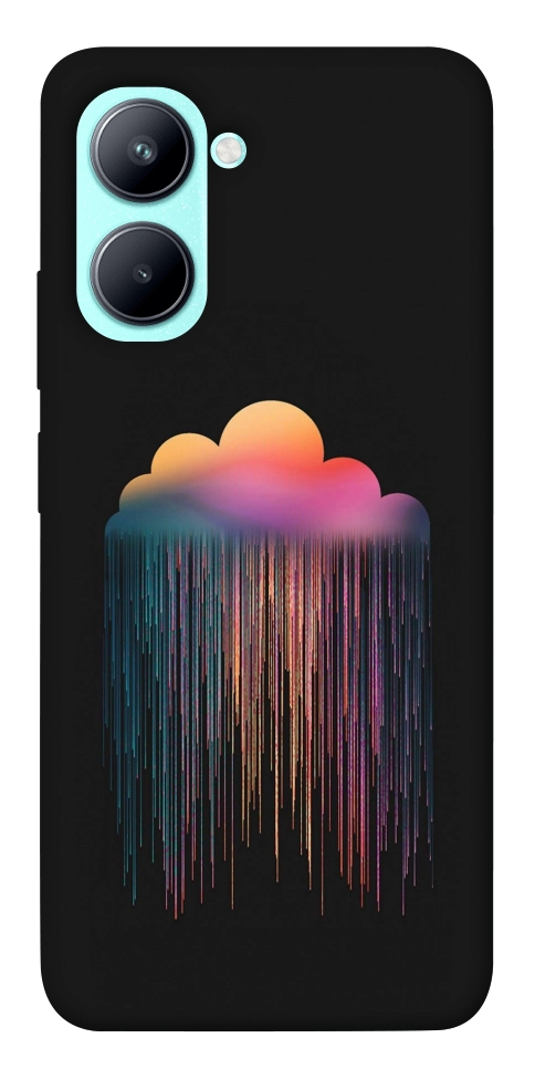 Чехол Color rain для Realme C33