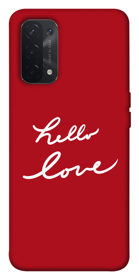 

Чохол Hello love для Oppo A54 5G 1524747