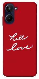 Чехол Hello love для Realme 10 4G