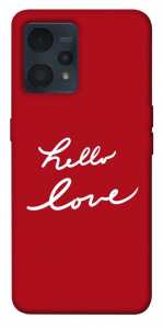 Чехол Hello love для Realme 9 4G