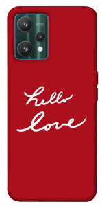 Чохол Hello love для Realme 9 Pro