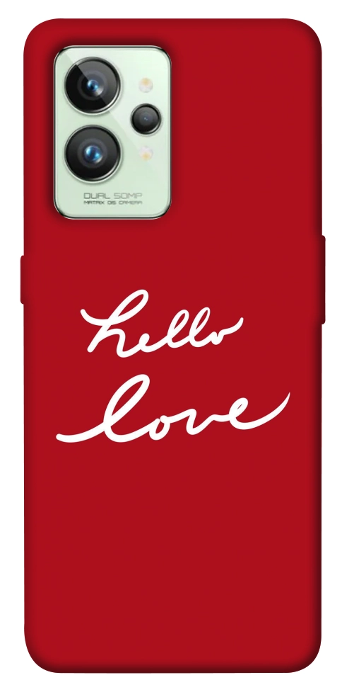 Чохол Hello love для Realme GT2