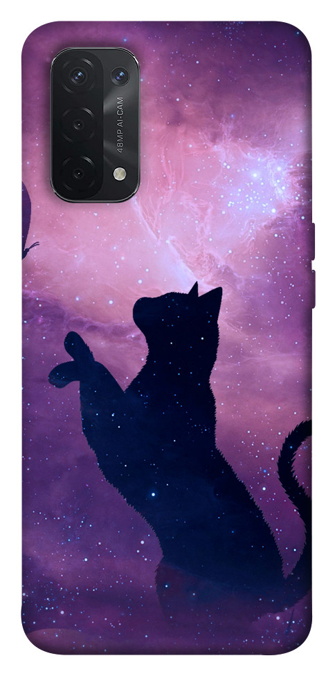 

Чохол Кіт та метелик для Oppo A54 5G 1525239
