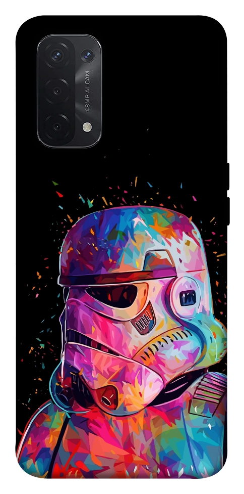 Чехол Color astronaut для Oppo A74 5G