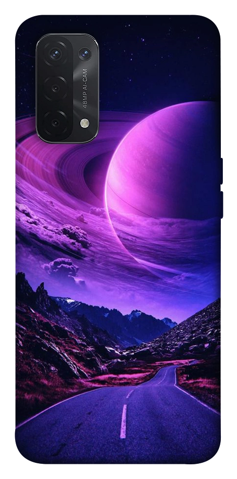 Чехол Дорога в небо для Oppo A74 5G