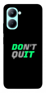 Чохол Don't quit для Realme C33