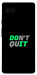 Чехол Don't quit для Google Pixel 7A