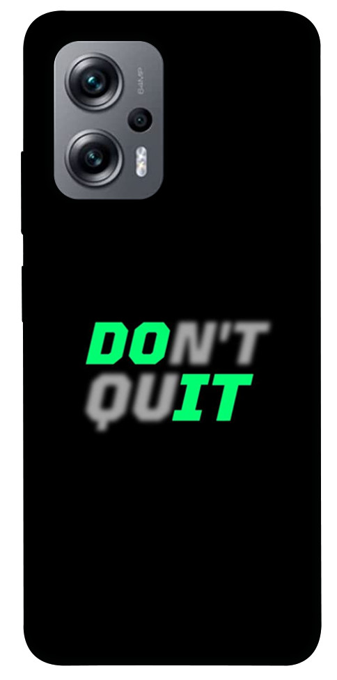 

Чехол Don't quit для Xiaomi Poco X4 GT 1526252