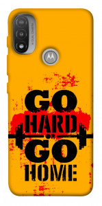 Чехол Go hard для Мotorola Moto E20