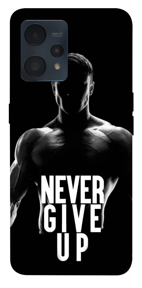 Чехол Never give up для Realme 9 4G