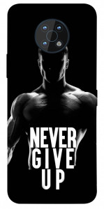 Чехол Never give up для Nokia G50