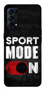 Чохол Sport mode on для Oppo Reno 5 4G