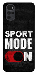 Чехол Sport mode on для Motorola Moto G22