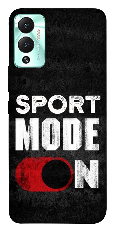 Чехол Sport mode on для Infinix Hot 12 Play