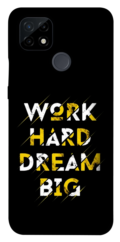 Чехол Work hard для Realme C21