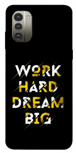 Чохол Work hard для Nokia G11