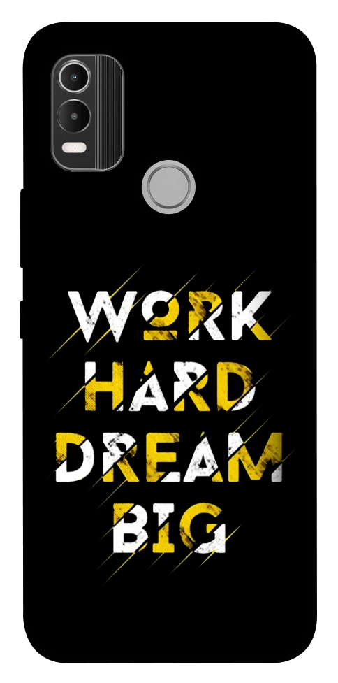 Чехол Work hard для Nokia C21 Plus