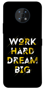 Чохол Work hard для Nokia G50