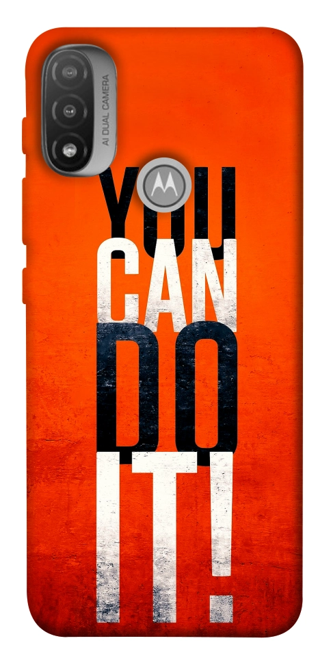 Чехол You can do it для Мotorola Moto E20