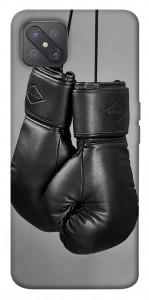 Чохол Чорні боксерські рукавички для Oppo A92s
