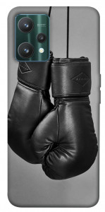 Чохол Чорні боксерські рукавички для Realme 9 Pro