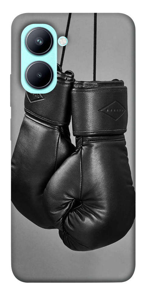 Чохол Чорні боксерські рукавички для Realme C33
