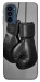 Чехол Черные боксерские перчатки для Motorola Moto G41
