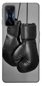 Чехол Черные боксерские перчатки для Xiaomi Poco F4 GT