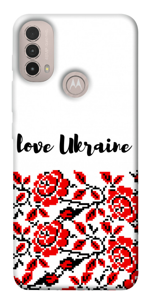 Чехол Love Ukraine для Motorola Moto E40