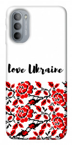 Чохол Love Ukraine для Motorola Moto G31