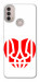 Чехол Герб в сердце для Motorola Moto E40
