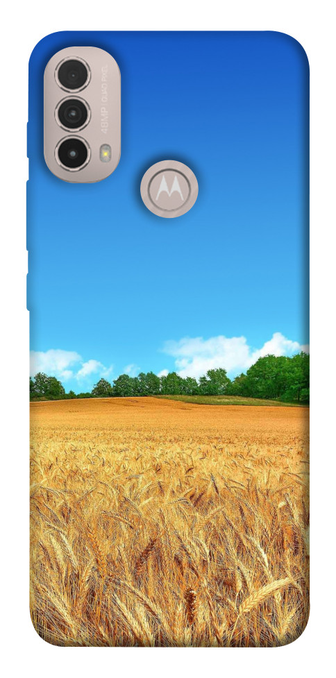 Чохол Пшеничне поле для Motorola Moto E40