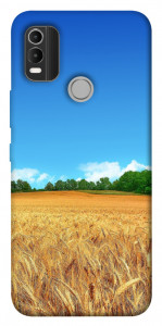 Чохол Пшеничне поле для Nokia C21 Plus