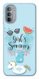 Чехол Girls summer для Motorola Moto G31