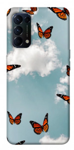 Чохол Summer butterfly для Oppo Reno 5 4G