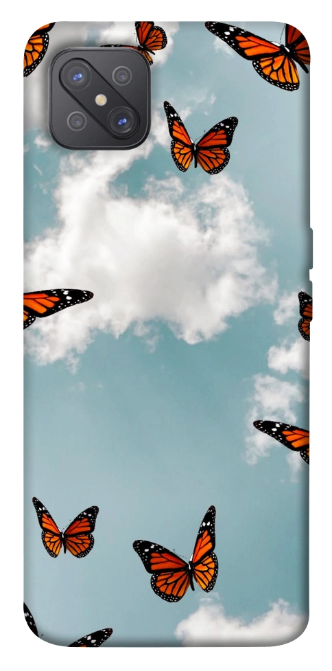 Чехол Summer butterfly для Oppo A92s