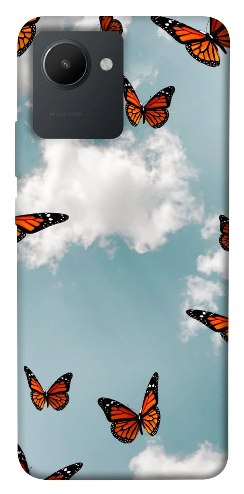 Чехол Summer butterfly для Realme C30