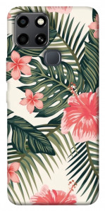 Чохол Tropic flowers для Infinix Smart 6