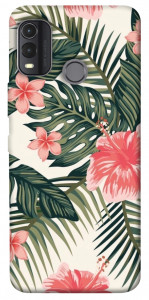 Чехол Tropic flowers для Nokia G11 Plus