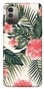 Чохол Tropic flowers для Nokia G11