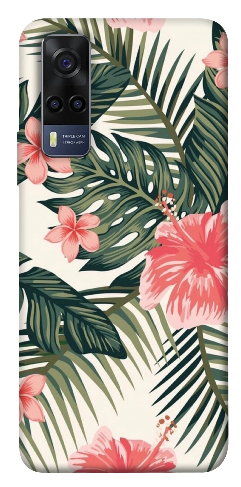 Чехол Tropic flowers для Vivo Y53s