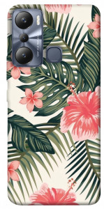 Чохол Tropic flowers для Infinix Hot 20i