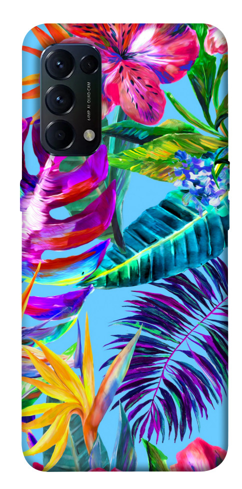 

Чохол Watercolor flowers для Oppo Reno 5 4G 1528575