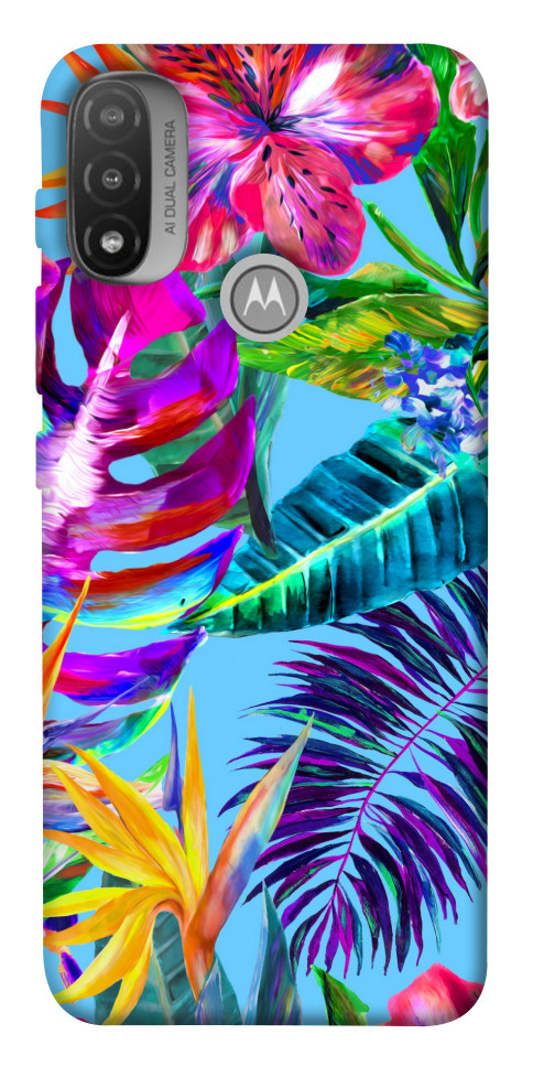 

Чехол Watercolor flowers для Мotorola Moto E20 1528604