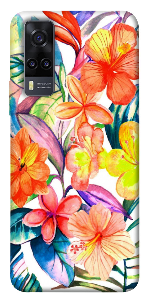 

Чохол Квітковий коктейль для Vivo Y31 1529343