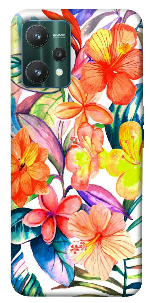 

Чехол Цветочный коктейль для Realme 9 Pro 1529349