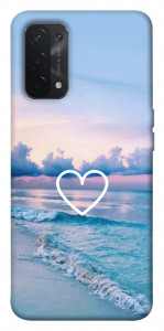 Чехол Summer heart для Oppo A74 5G